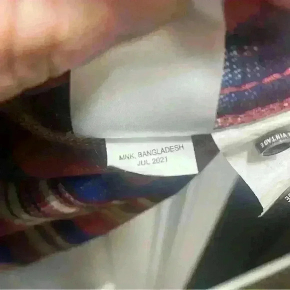 Tailor Vintage Men's Small Luxe Performance Flannel - Picture 6 of 6